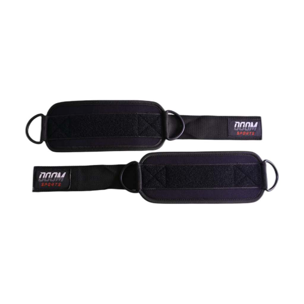 C-1 ANKLE STRAP — black and pink training strap