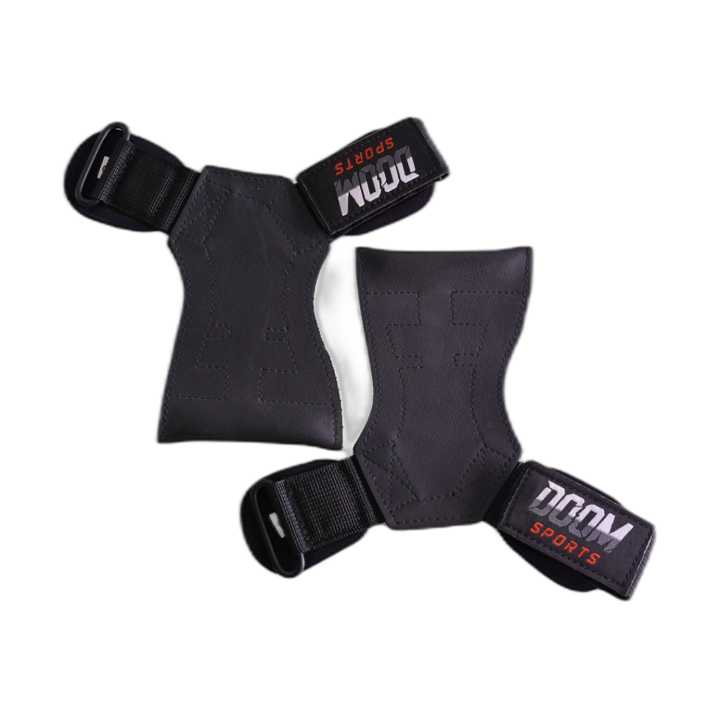C-1 GRIP GLOVES (Large) — black lifting grips